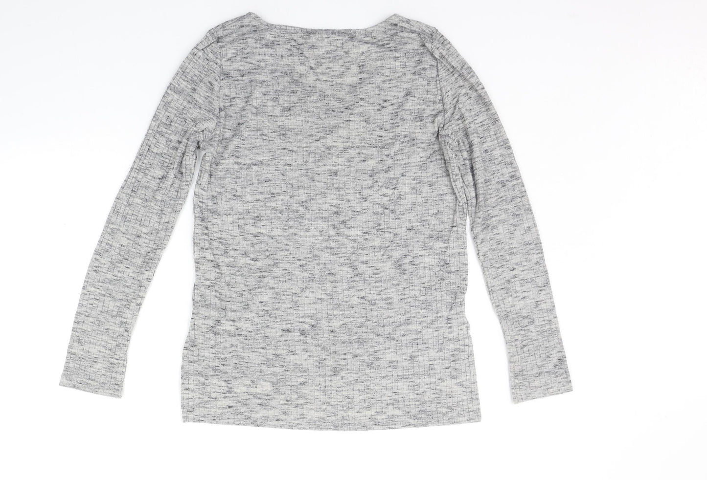 Womens UK Size M VILLA Grey Pullover Jumper