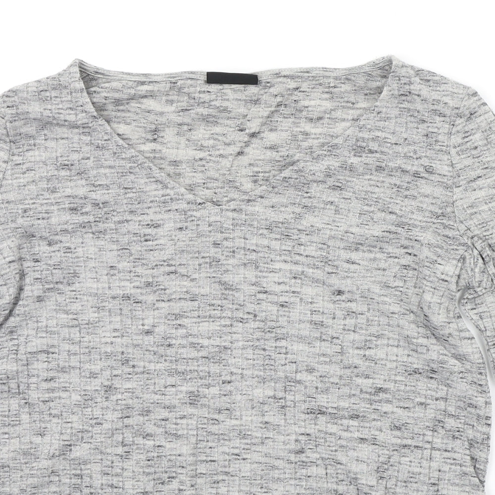 Womens UK Size M VILLA Grey Pullover Jumper