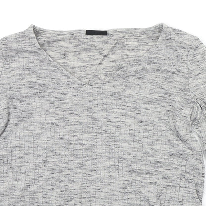 Womens UK Size M VILLA Grey Pullover Jumper