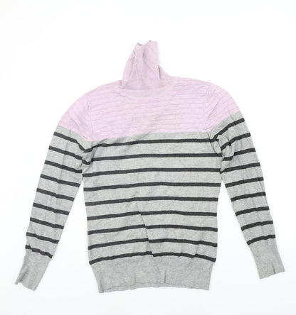 Womens UK Size S county casual Grey Pullover Jumper
