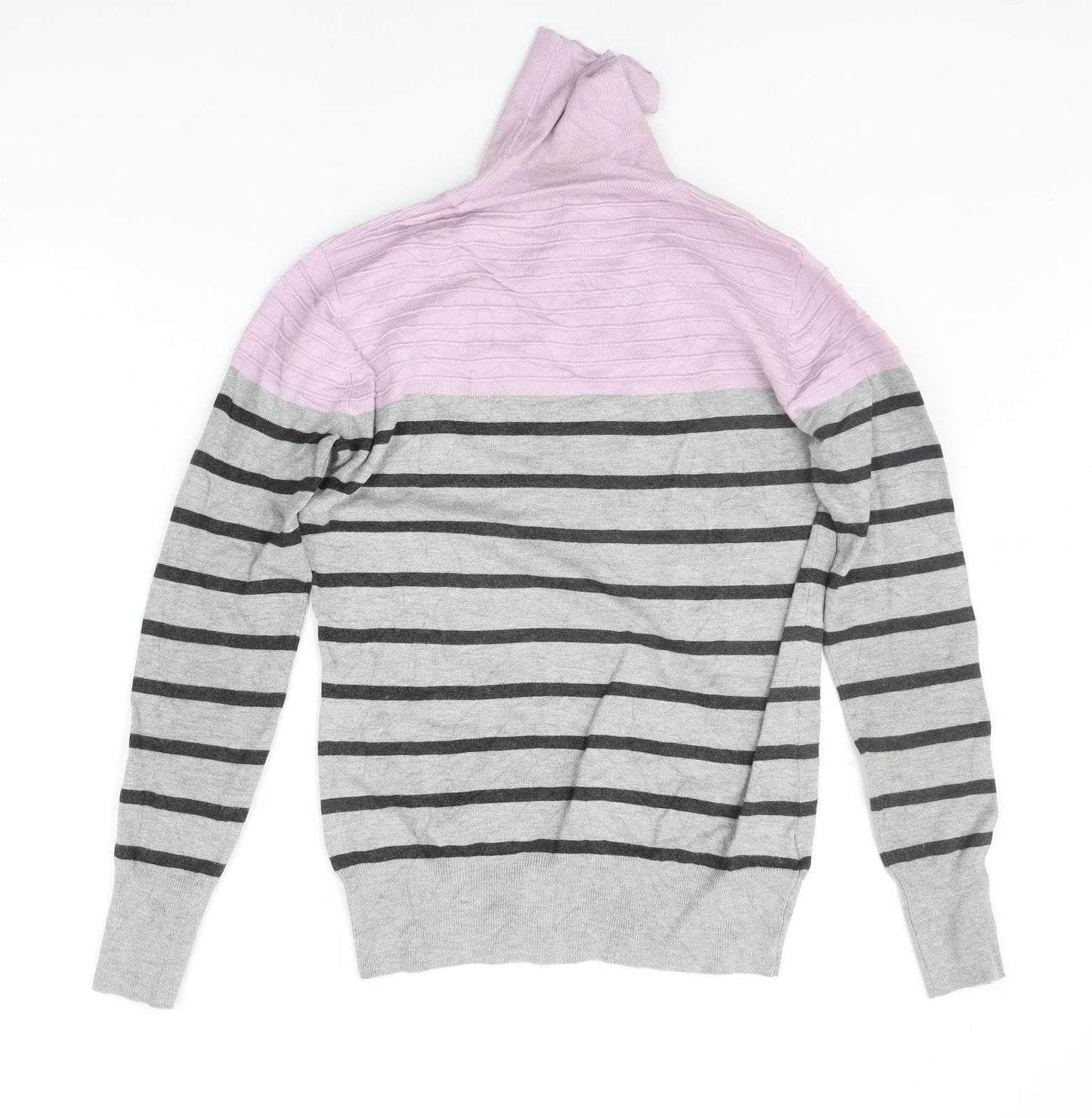 Womens UK Size S county casual Grey Pullover Jumper