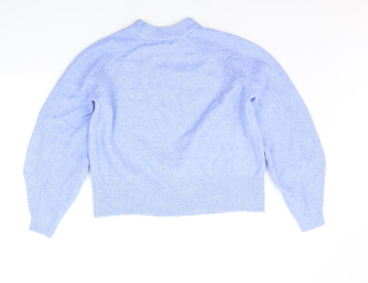 Womens UK Size M Marks and Spencer Blue Pullover Jumper