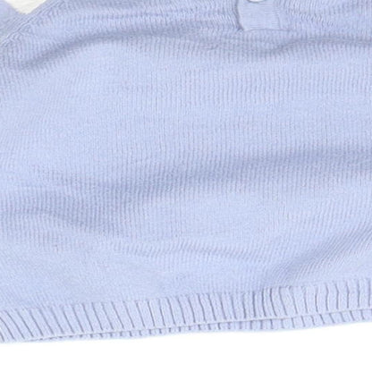 Earlydays Baby Blue Striped  Pullover Jumper Size 6-9 Months  - bear