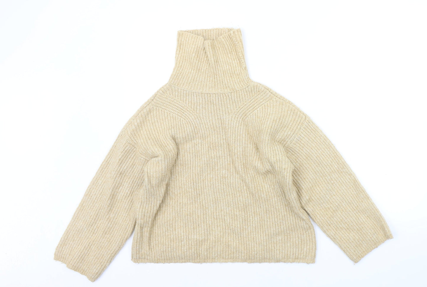 Womens UK Size 6 ASOS Beige Pullover Jumper