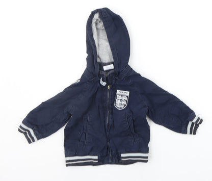 England Baby Blue   Jacket Coatigan Size 9-12 Months  - ENGLAND