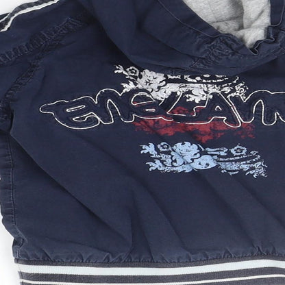 England Baby Blue   Jacket Coatigan Size 9-12 Months  - ENGLAND