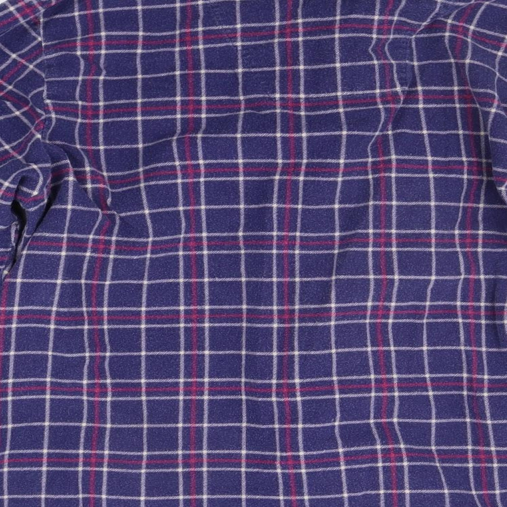 Mens UK Size L Insignia Black  Button-Up Long Sleeve Casual Shirt