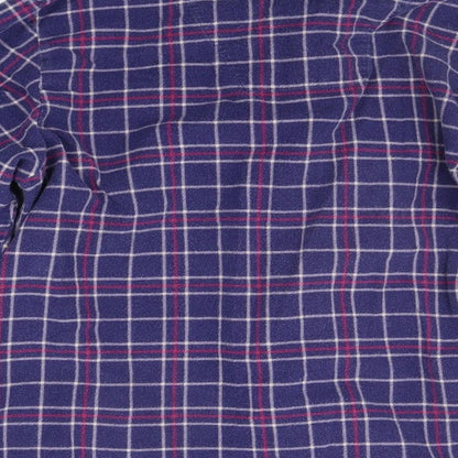 Mens UK Size L Insignia Black  Button-Up Long Sleeve Casual Shirt