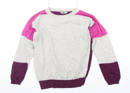TU Womens Grey   Pullover Jumper Size 8