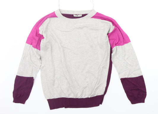 TU Womens Grey   Pullover Jumper Size 8