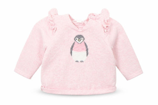 Pure Baby Baby Pink   Pullover Jumper Size 3-6 Months  - PENGUIN