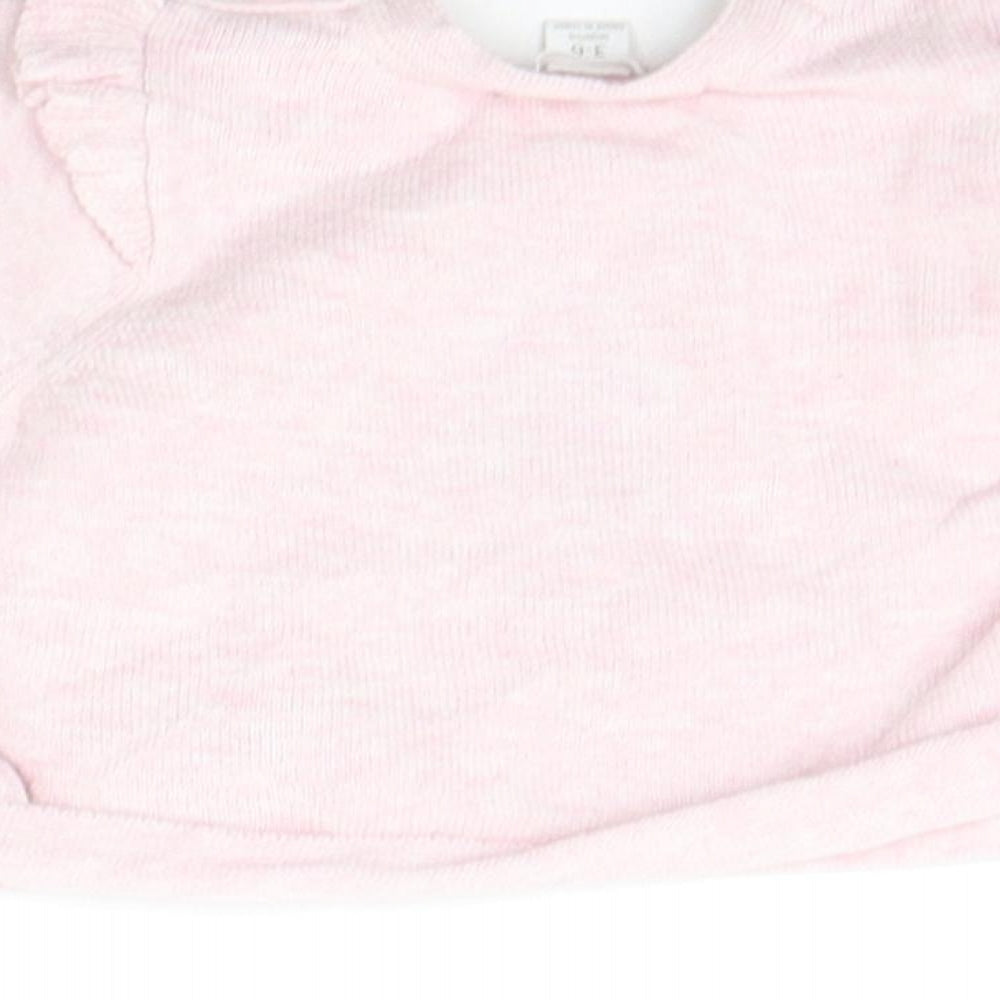 Pure Baby Baby Pink   Pullover Jumper Size 3-6 Months  - PENGUIN