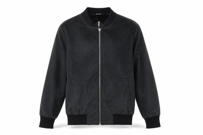 Front view of SSS boys’ black ikat jacket, size S