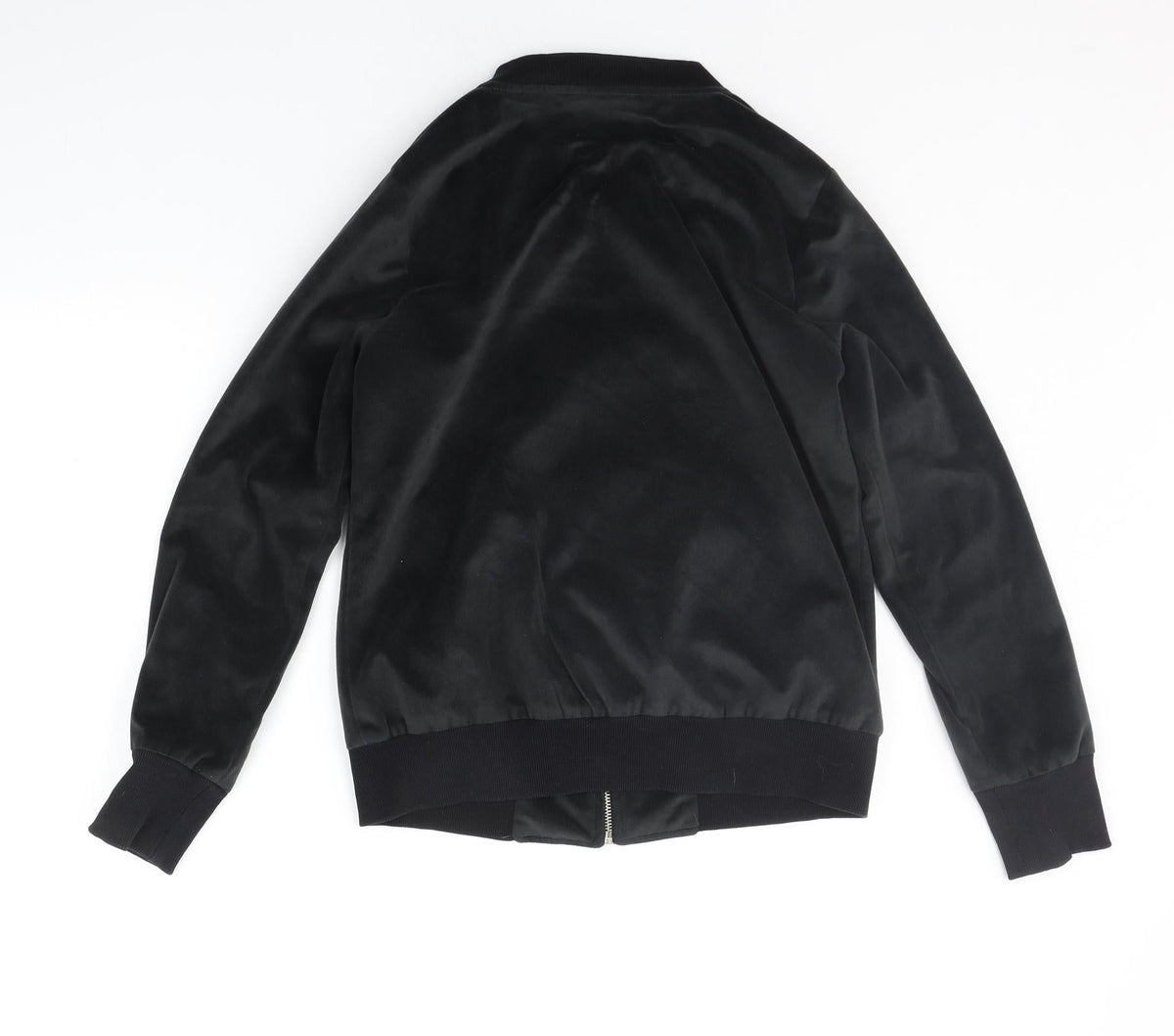 Back view of SSS boys’ black ikat jacket, size S