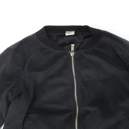 Close-up detail of SSS boys’ black ikat jacket, size S