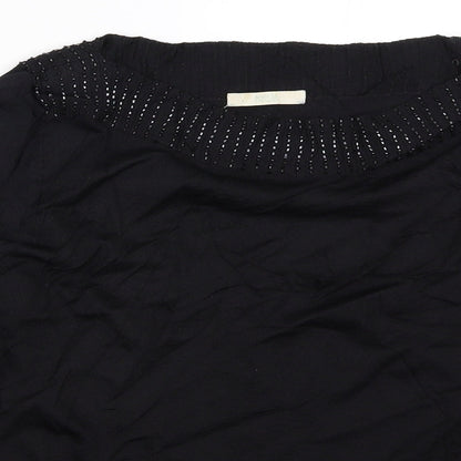 Womens UK Size 12 Marks and Spencer Black Pullover Jumper
