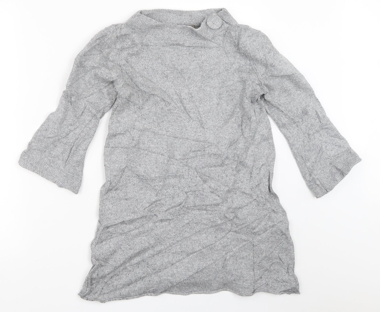 Womens UK Size 10 Marks and Spencer Grey Pullover Jumper
