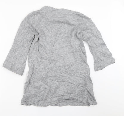 Womens UK Size 10 Marks and Spencer Grey Pullover Jumper