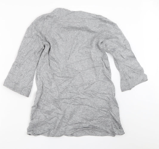 Womens UK Size 10 Marks and Spencer Grey Pullover Jumper