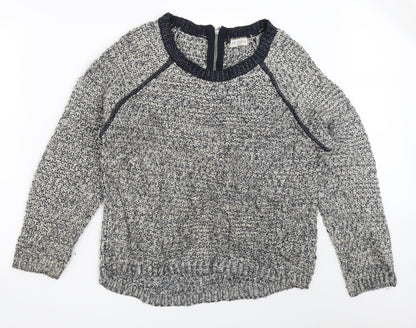 Womens UK Size 14 Marks and Spencer Blue Pullover Jumper