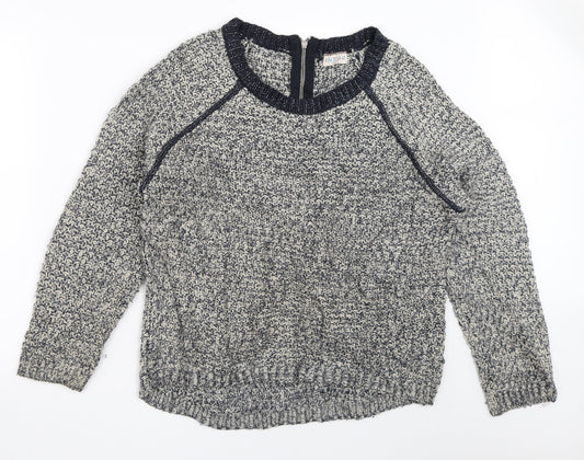 Womens UK Size 14 Marks and Spencer Blue Pullover Jumper