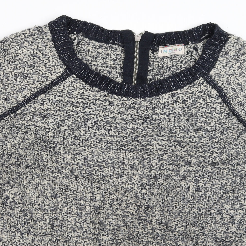 Womens UK Size 14 Marks and Spencer Blue Pullover Jumper