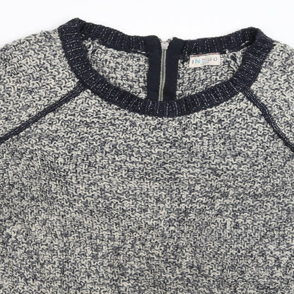 Womens UK Size 14 Marks and Spencer Blue Pullover Jumper