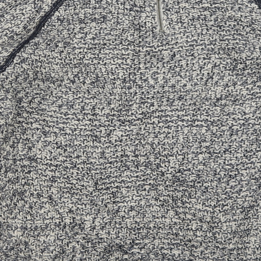 Womens UK Size 14 Marks and Spencer Blue Pullover Jumper