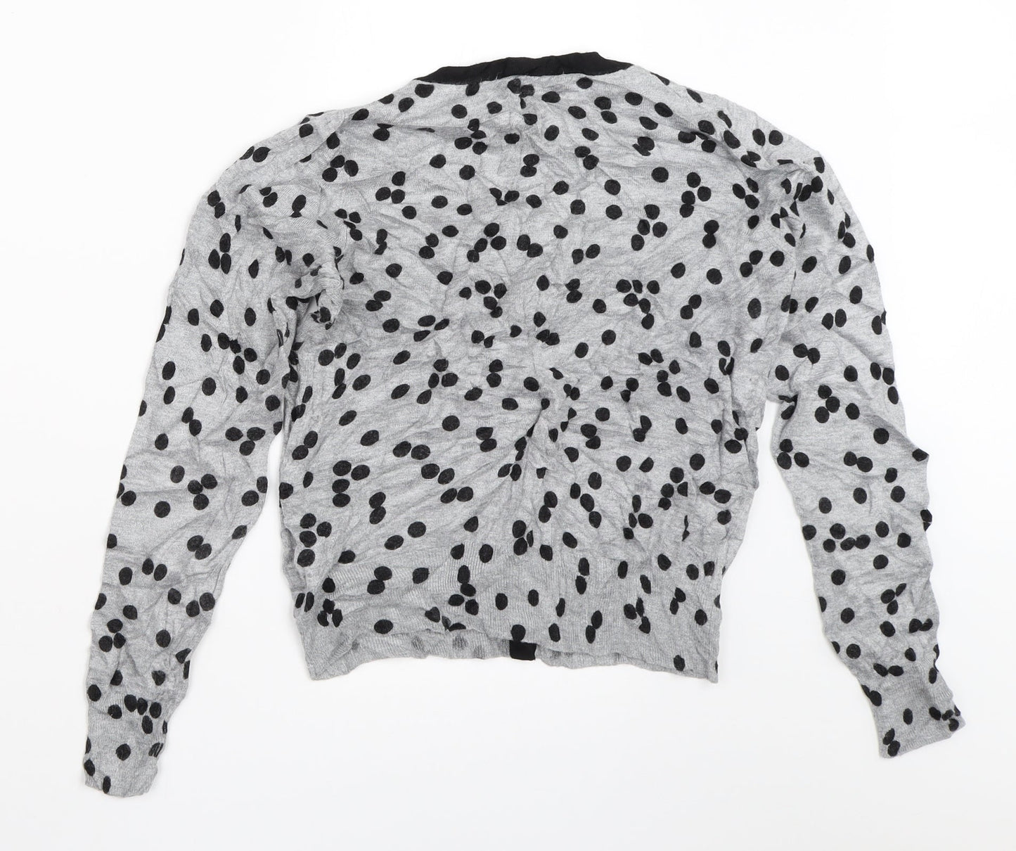 Womens UK Size 8 Marks and Spencer Grey Cardigan Jumper