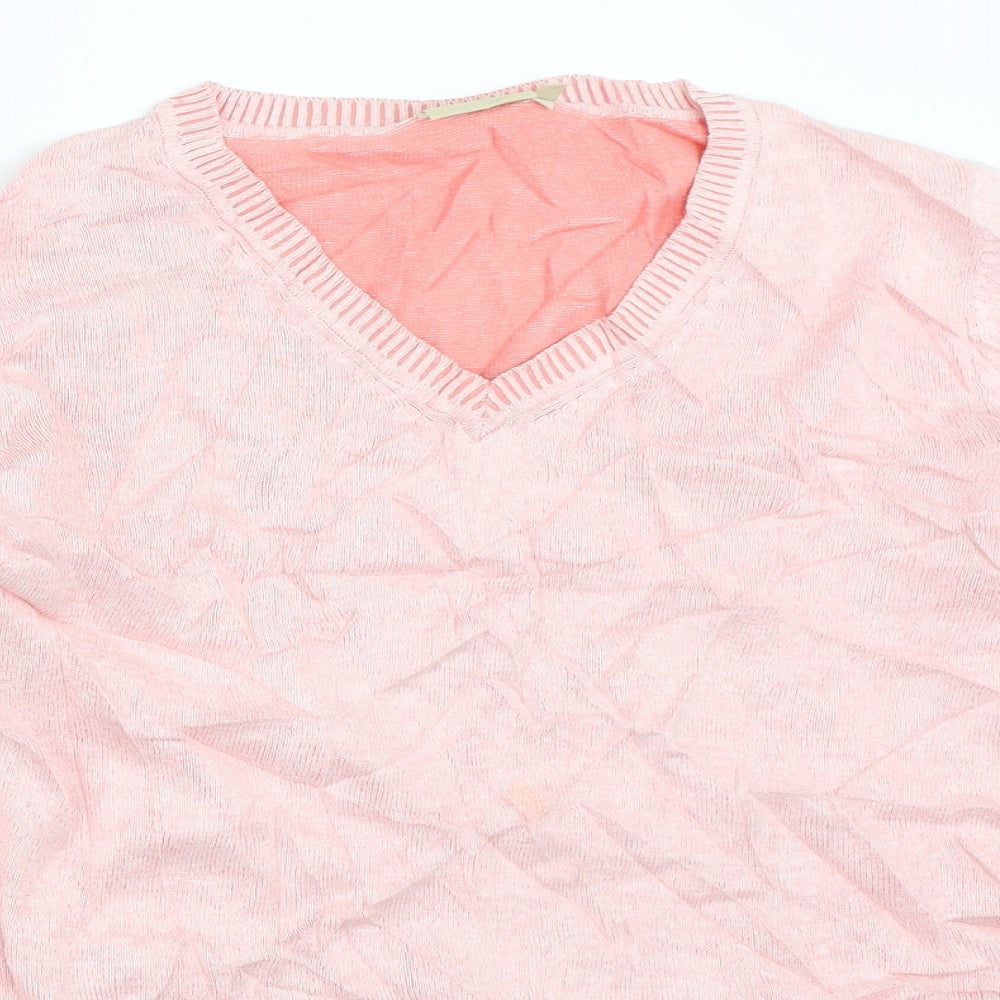 Avenue Womens Pink   Pullover Jumper Size S