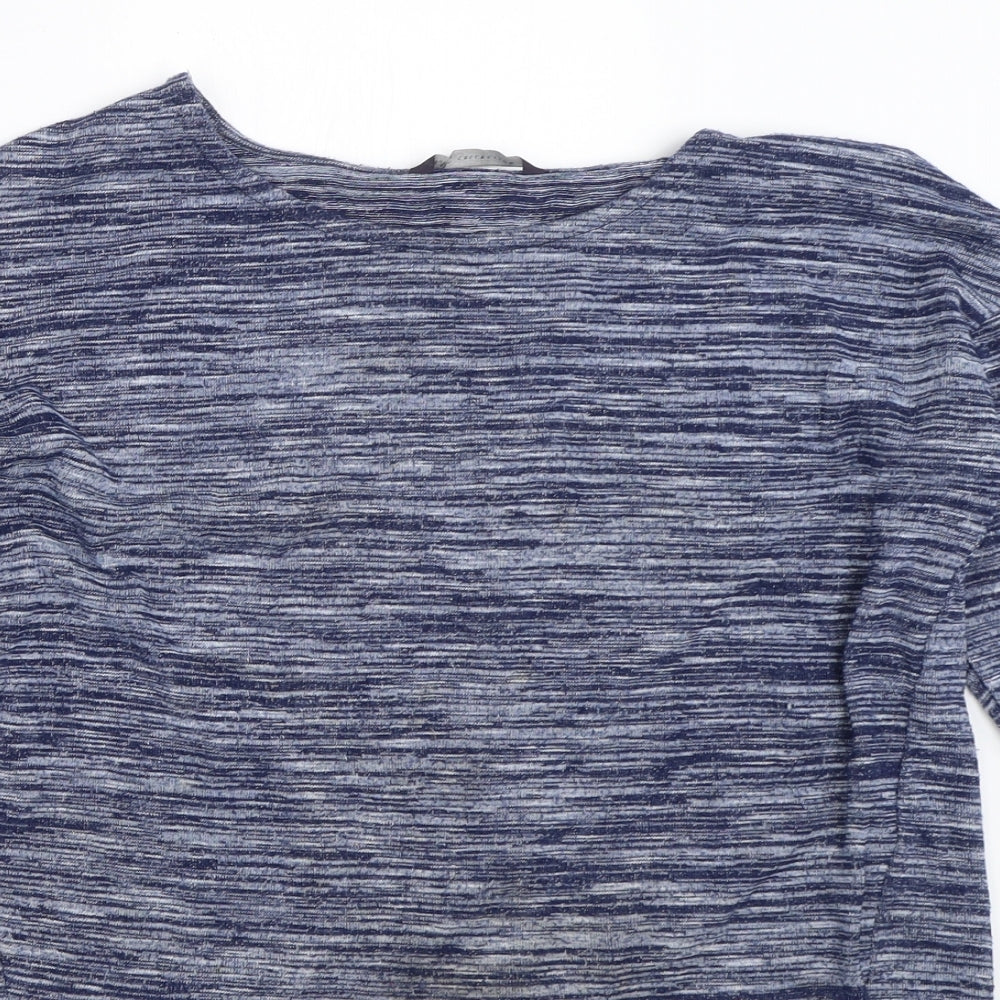 Womens UK Size 8 Marks and Spencer Blue Pullover Jumper