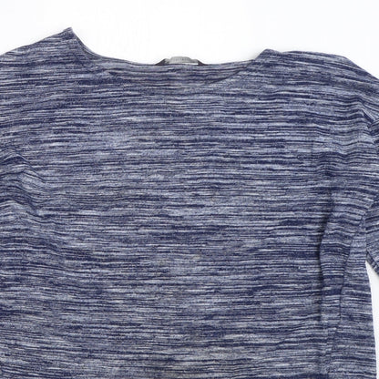 Womens UK Size 8 Marks and Spencer Blue Pullover Jumper