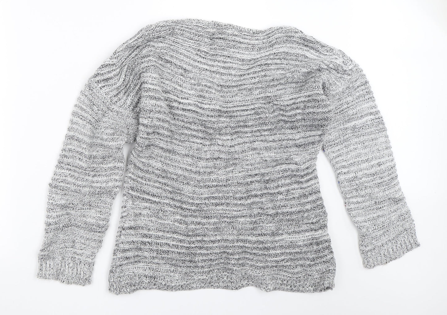 Boohoo Womens Grey   Pullover Jumper Size S