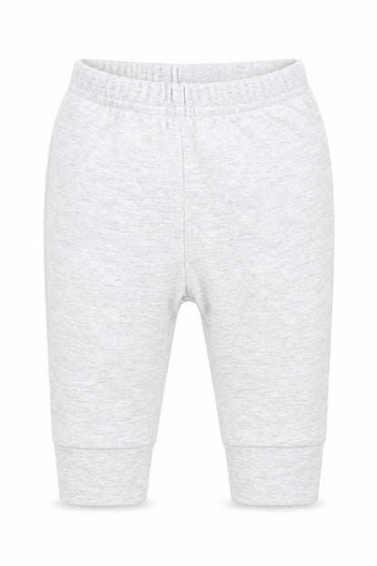 Front view of Rene Rafe boys’ grey jogger trousers, size 3-6, months