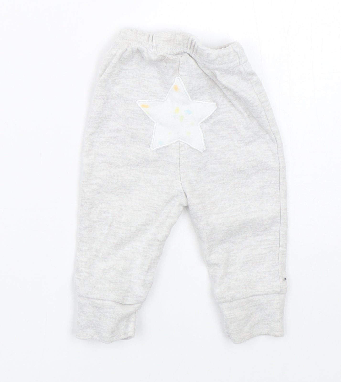 Rene Rafe Boys Grey   Jogger Trousers Size 3-6 Months
