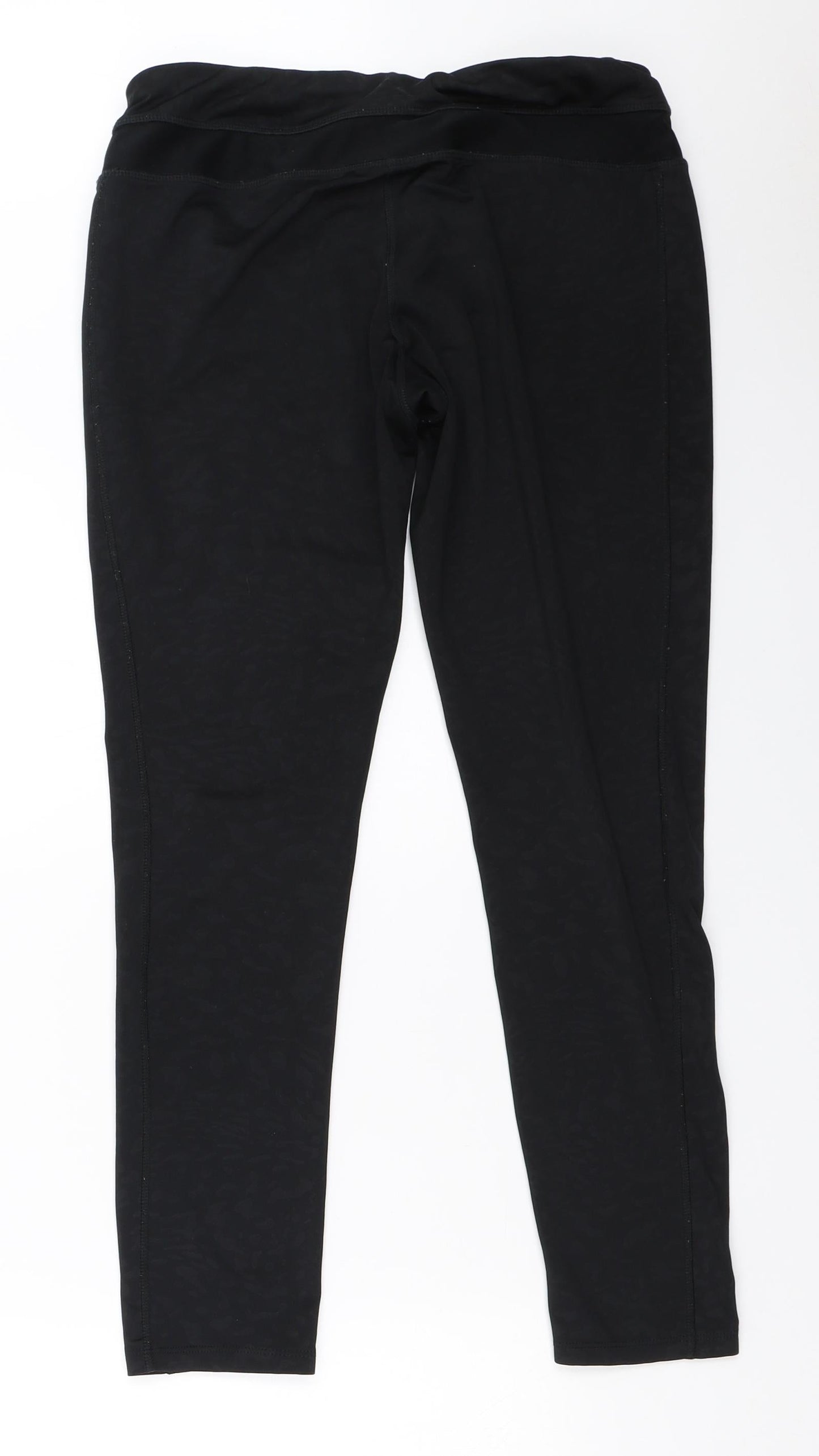 Preworn Womens Black   Capri Leggings Size M L25.5 in