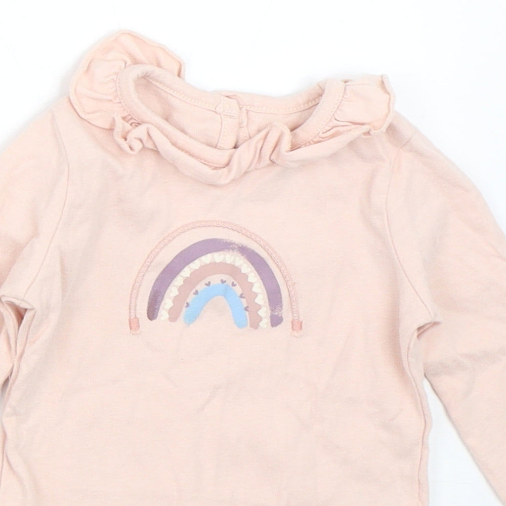 George Girls Pink   Babygrow One-Piece Size 3-6 Months