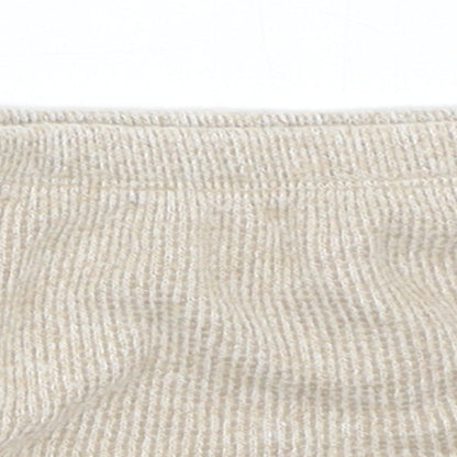 George Girls Beige   Cropped Trousers Size 3-6 Months