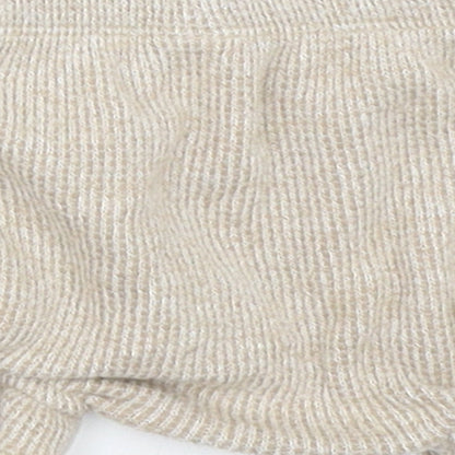 George Girls Beige   Cropped Trousers Size 3-6 Months