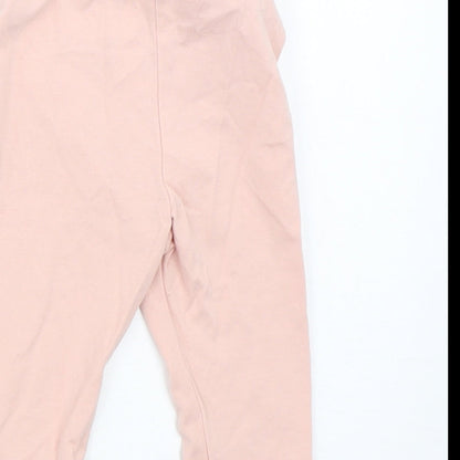H&M Girls Pink   Capri Trousers Size 3-6 Months