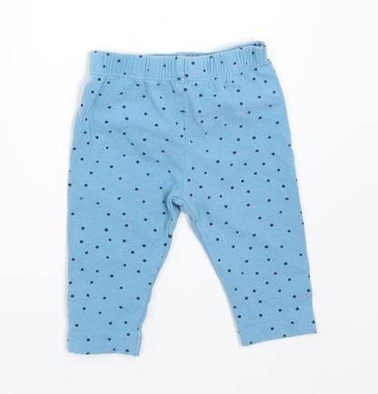 John Lewis Girls Blue   Capri Leggings Size 0-3 Months