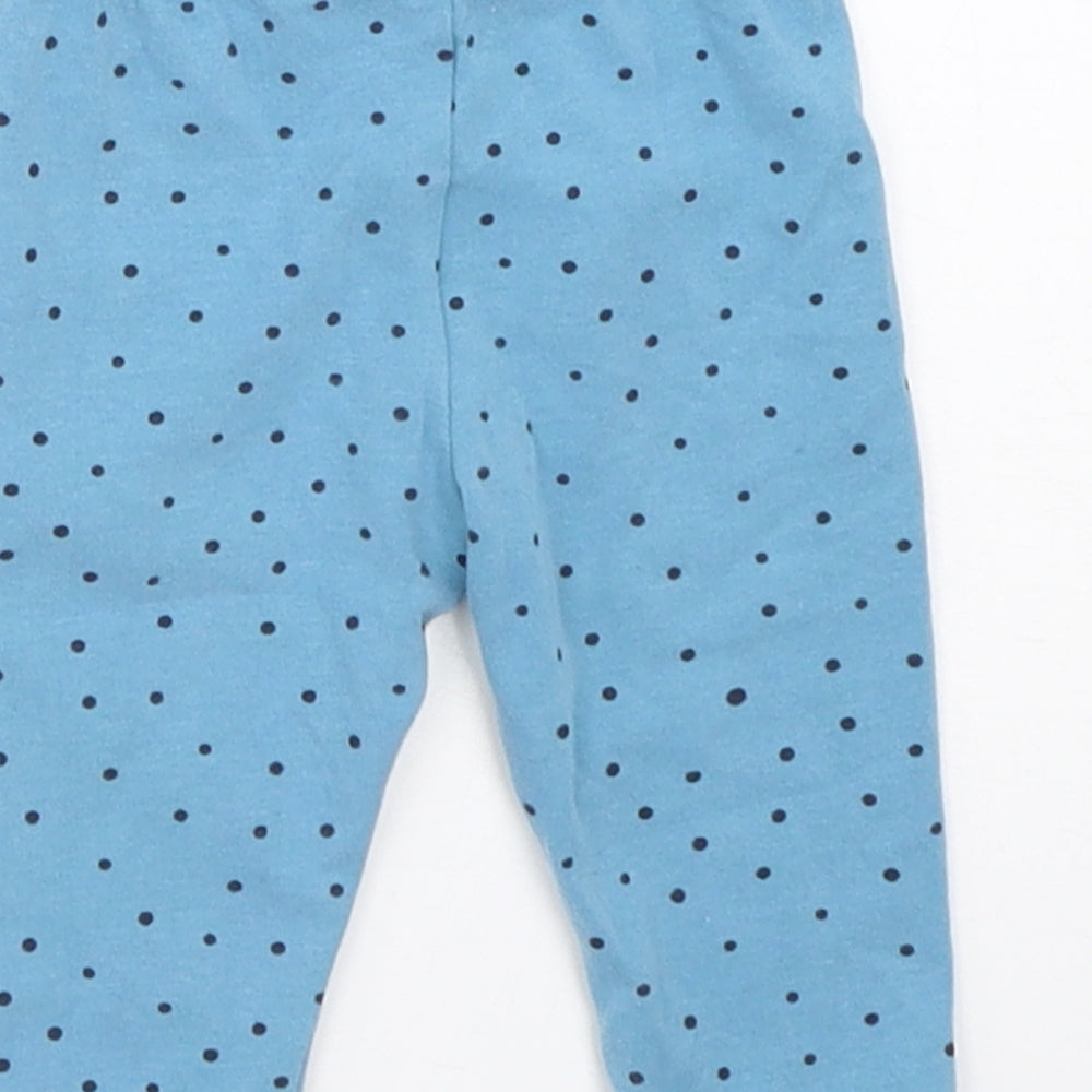 John Lewis Girls Blue   Capri Leggings Size 0-3 Months
