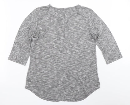 Womens UK Size 16 Papaya Grey Pullover Jumper