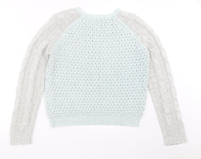 Dorothy Perkins Womens Blue   Pullover Jumper Size 12