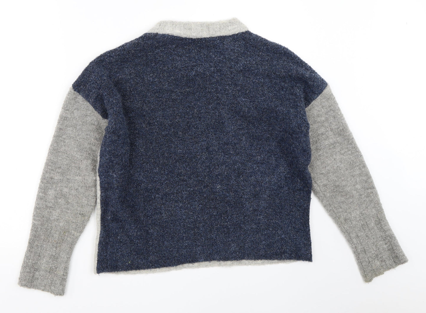 Womens UK Size M Marks and Spencer Grey Pullover Jumper