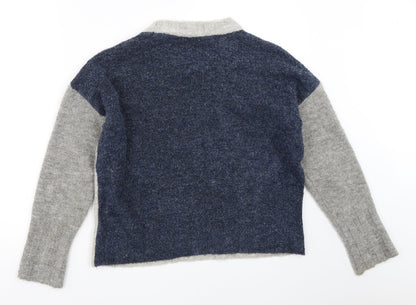 Womens UK Size M Marks and Spencer Grey Pullover Jumper