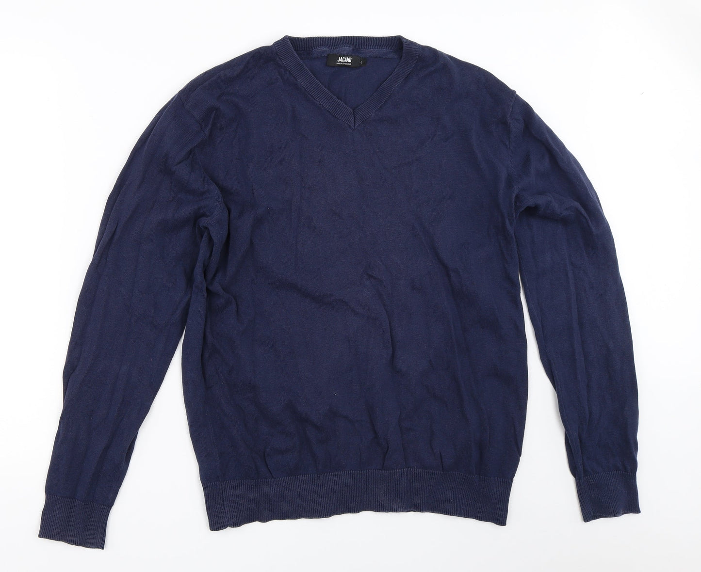Jacamo Mens Blue   Pullover Jumper Size L