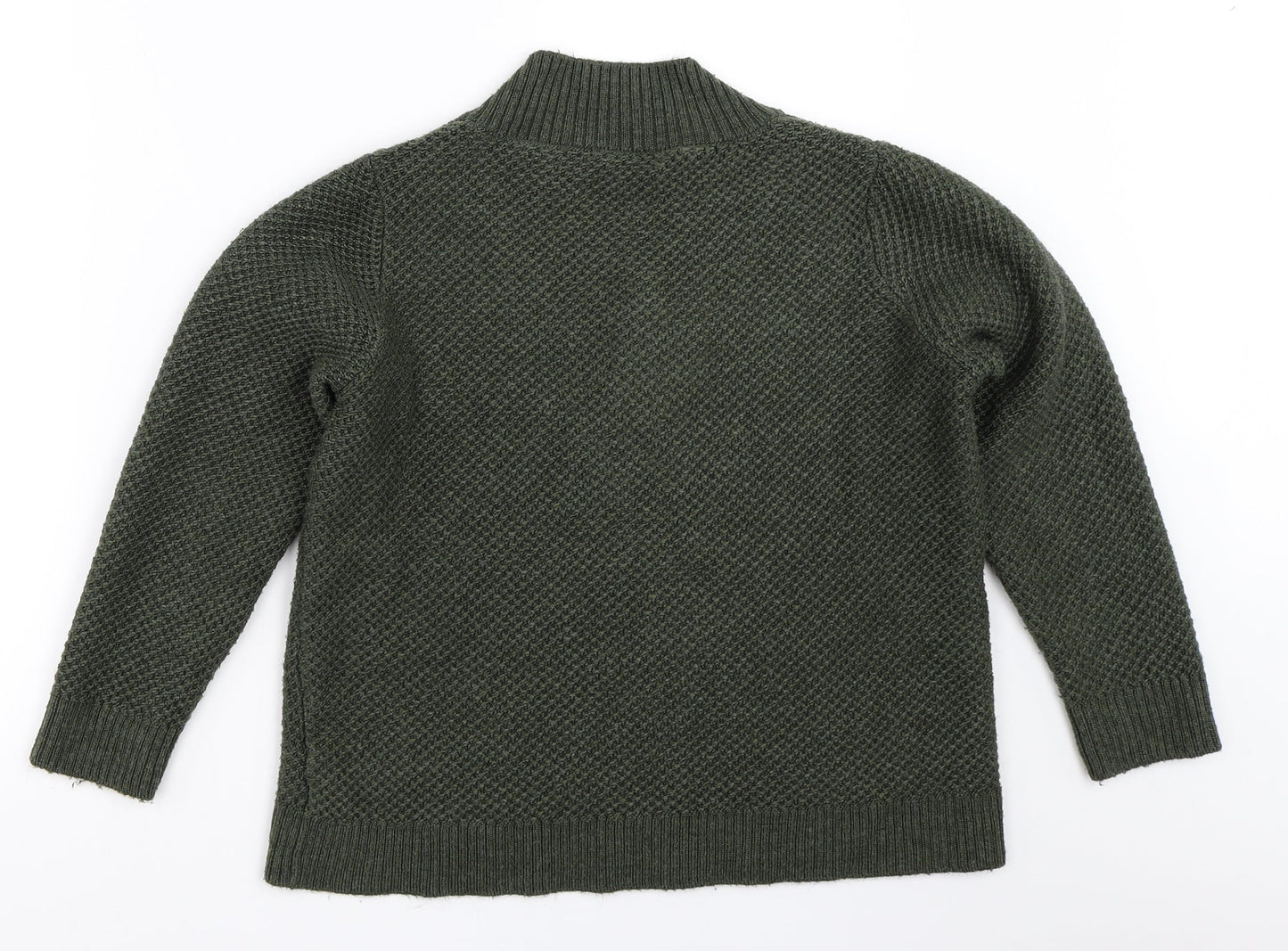 Womens UK Size M Marks and Spencer Green Pullover Jumper