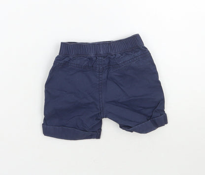 George Boys Blue   Cargo Trousers Size 3-6 Months  - Disney