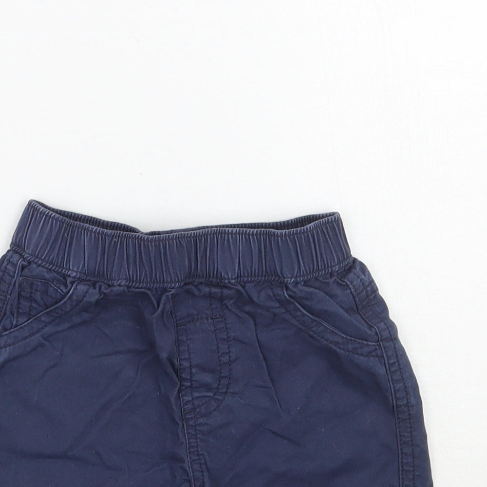 George Boys Blue   Cargo Trousers Size 3-6 Months  - Disney
